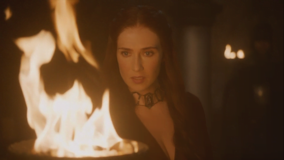 Melisandre, fire gazing