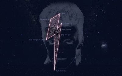 Bowie Gets a Bolt in the Sky