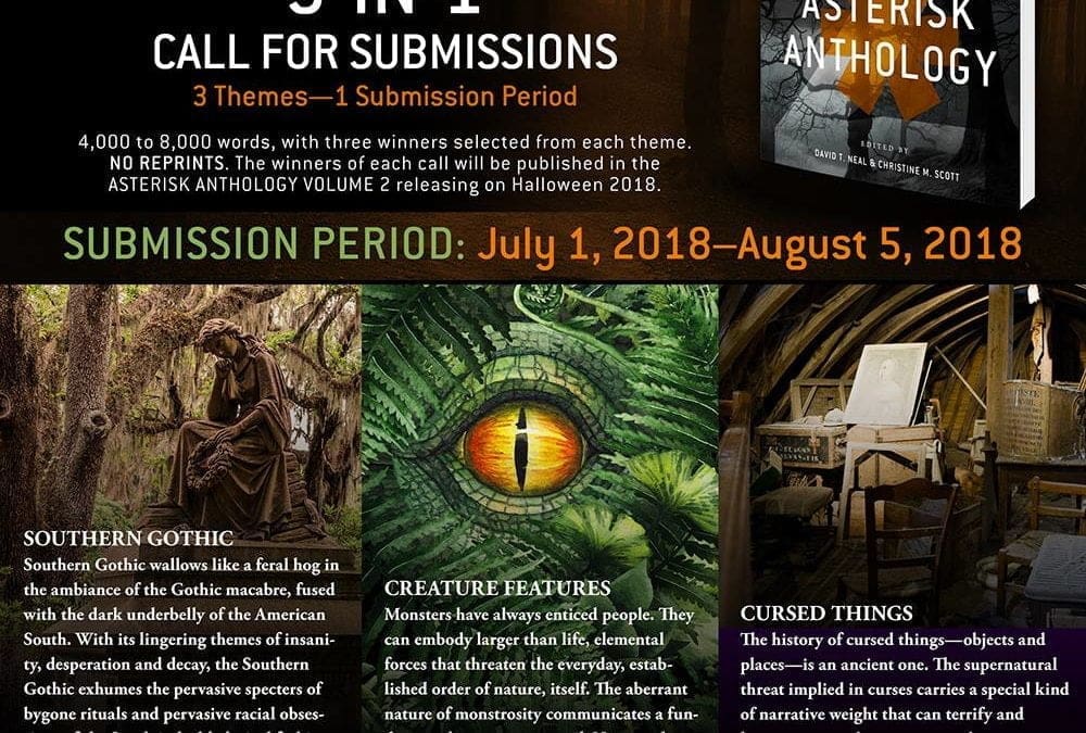 CALL FOR SUBMISSIONS: THE ASTERISK ANTHOLOGY, VOLUME 2